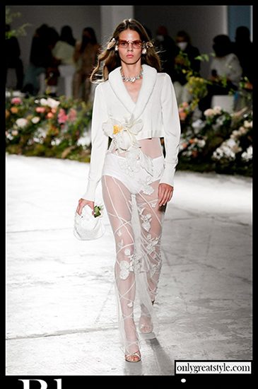 Fashion Blumarine spring summer 2021 womens clothing 12