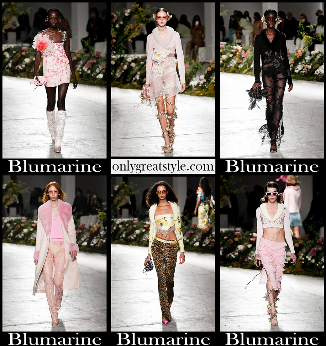 Fashion Blumarine spring summer 2021 womens clothing