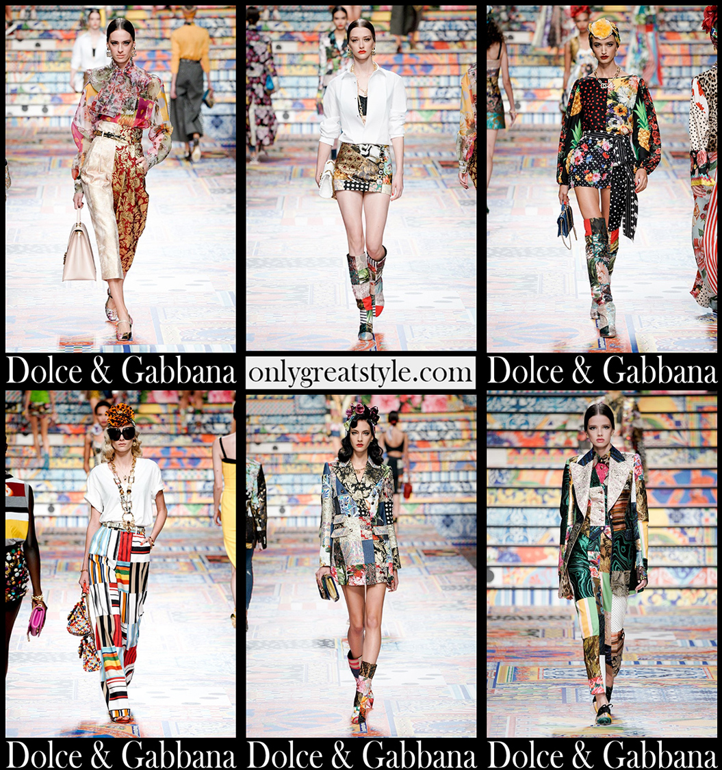 Fashion Dolce Gabbana spring summer 2021 womens clothing