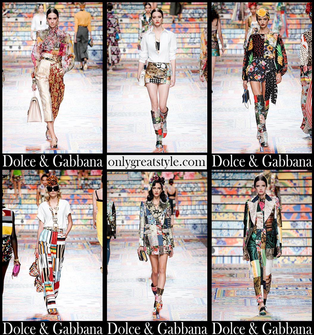 Fashion Dolce Gabbana spring summer 2021 womens clothing Fashion Dolce Gabbana spring summer 2021 womens clothing