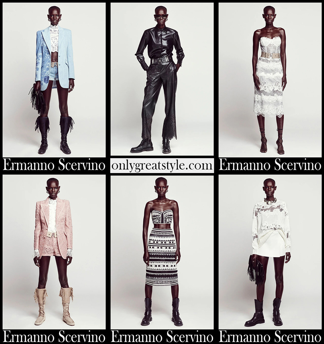Fashion Ermanno Scervino spring summer 2021 clothing