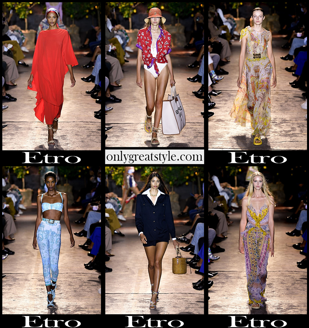 Fashion Etro spring summer 2021 womens clothing