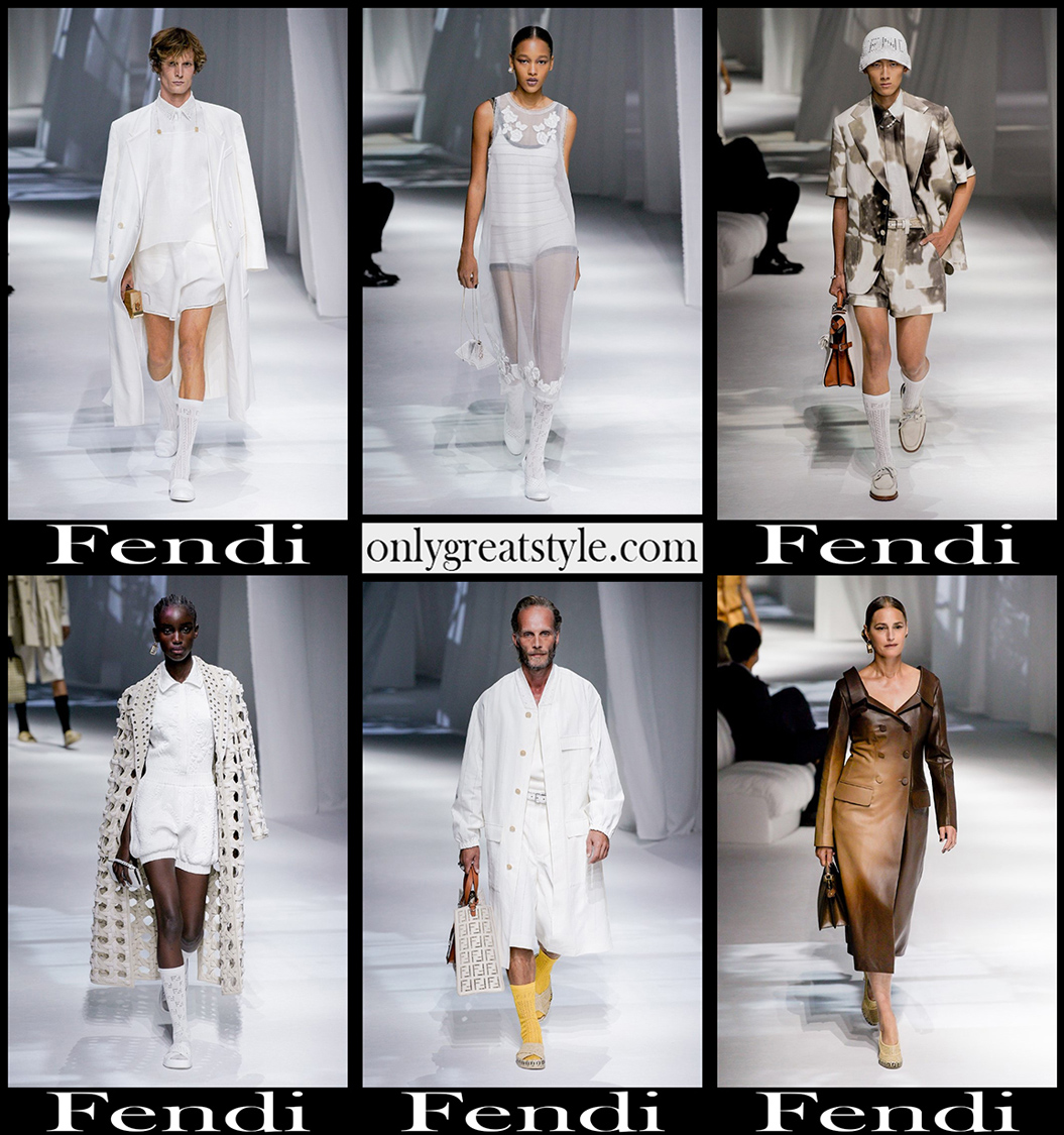 Fashion Fendi spring summer 2021 clothing