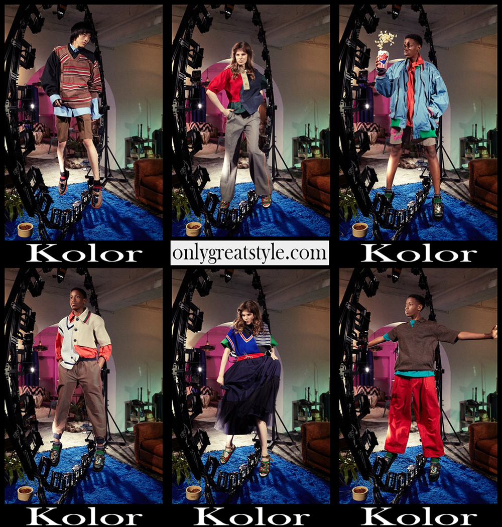 Fashion Kolor 2021 menswear spring summer