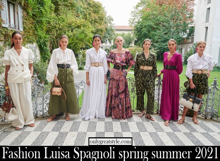 Fashion Luisa Spagnoli spring summer 2021
