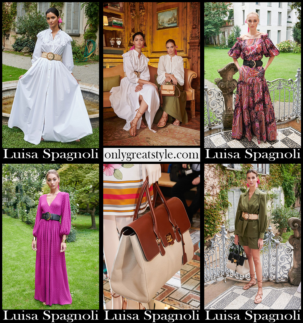 Fashion Luisa Spagnoli spring summer 2021 womens clothing