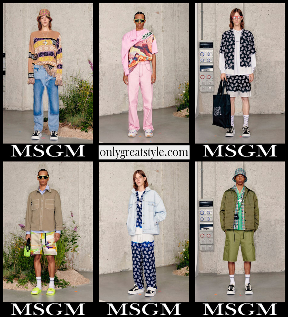 Fashion MSGM 2021 menswear spring summer