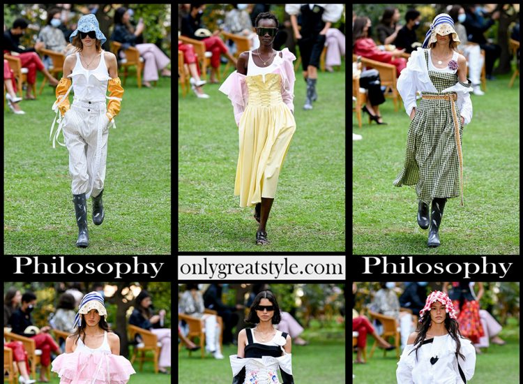Fashion Philosophy spring summer 2021 womens clothing