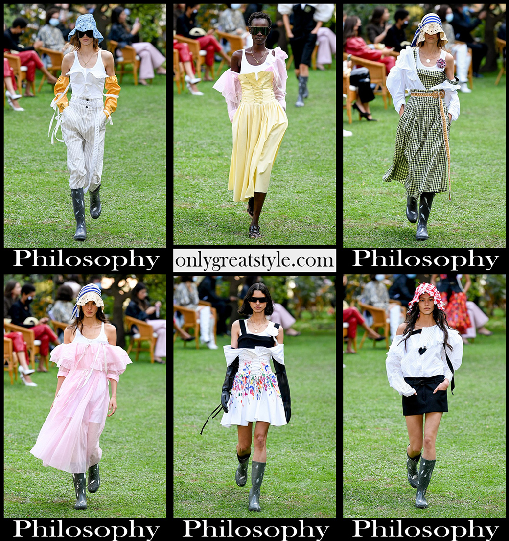 Fashion Philosophy spring summer 2021 womens clothing