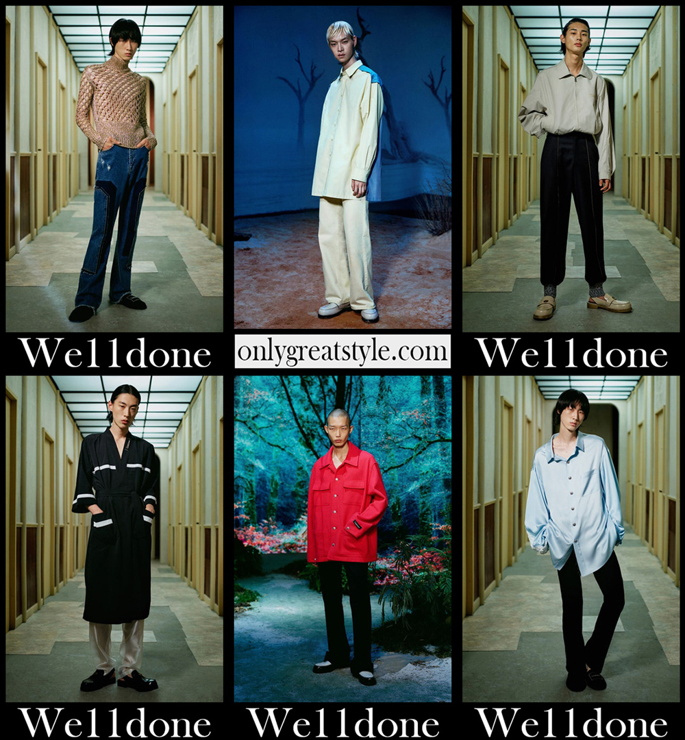 Fashion We11done 2021 menswear spring summer Fashion We11done 2021 menswear spring summer