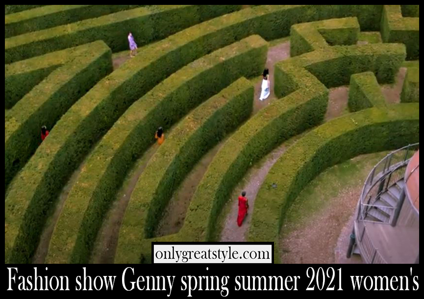 Fashion show Genny spring summer 2021 womens