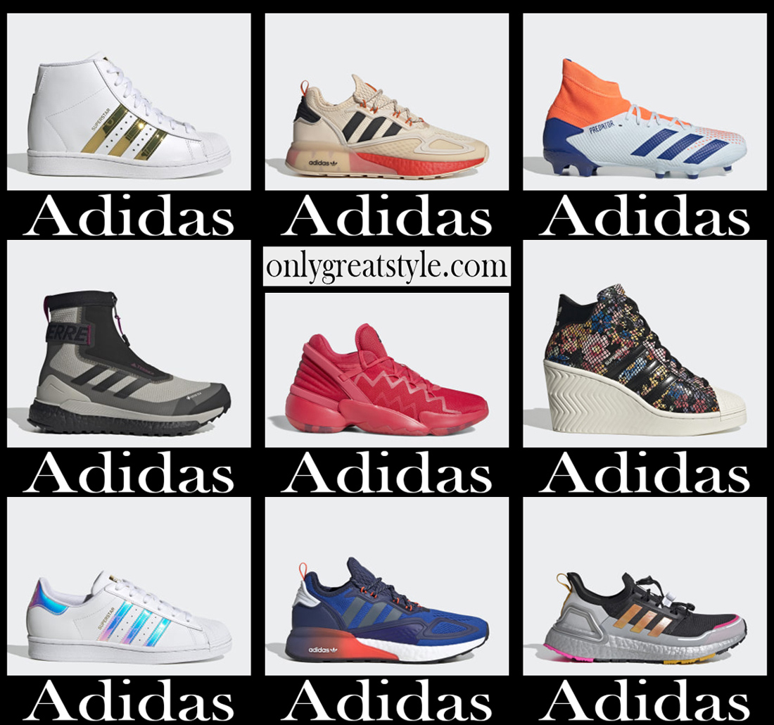 Adidas shoes 20 2021 fall winter womens footwear