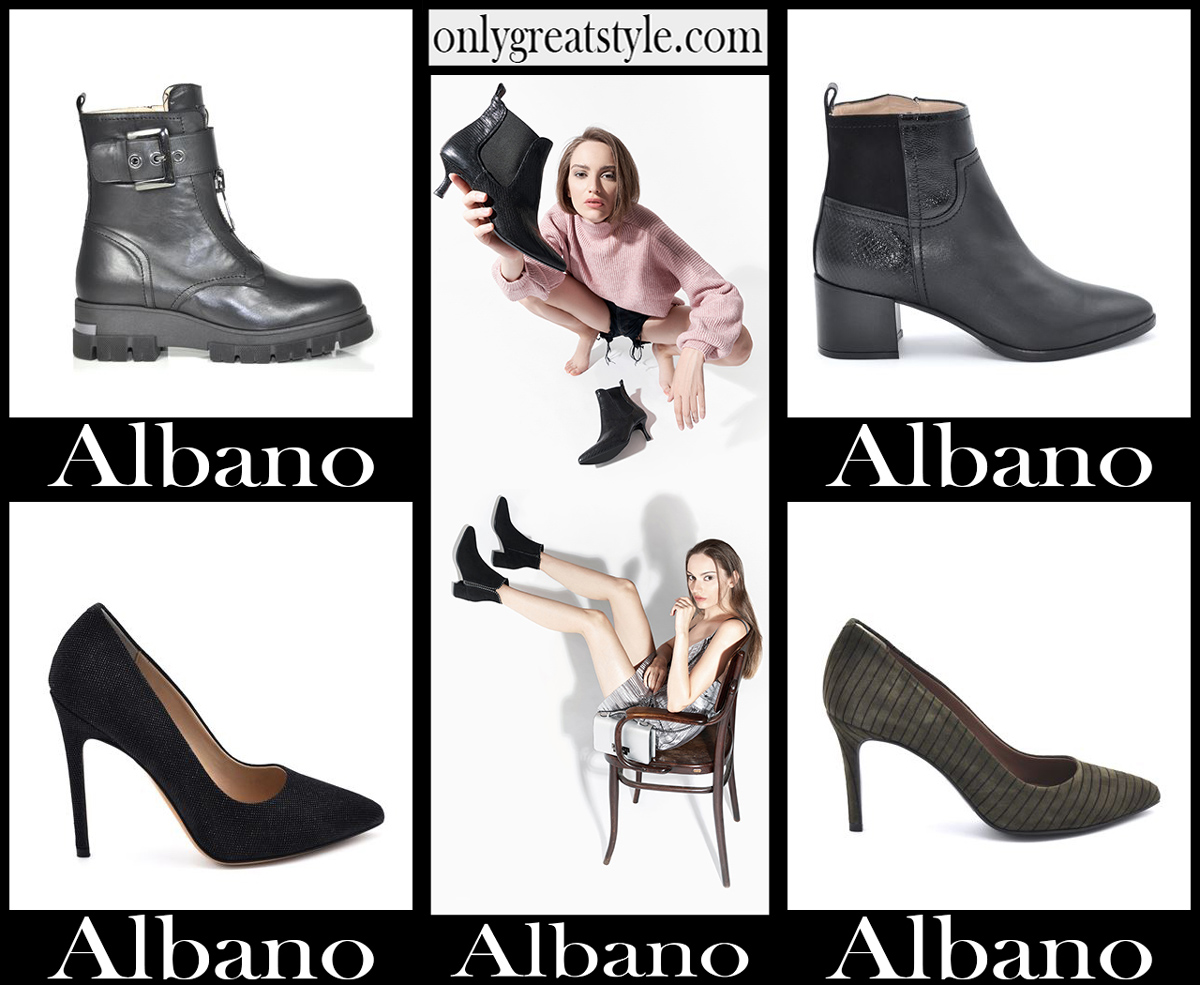 Albano shoes 20 2021 fall winter womens footwear