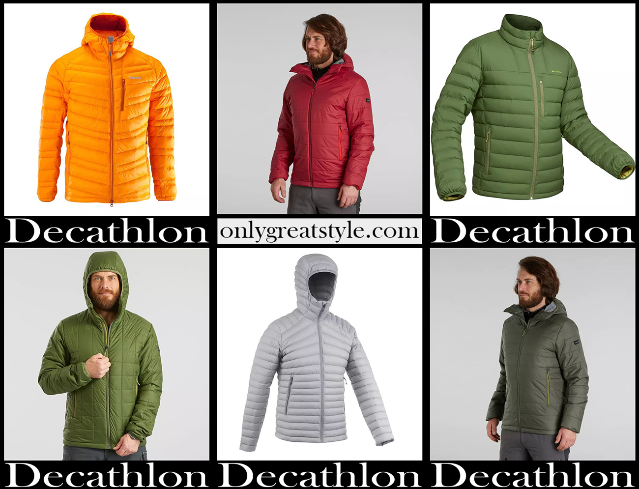 Decathlon jackets 20-2021 fall winter men's clothing