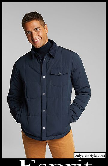 Esprit jackets 20 2021 fall winter mens clothing 1