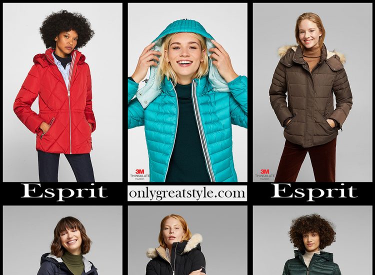 Esprit jackets 20 2021 fall winter womens clothing