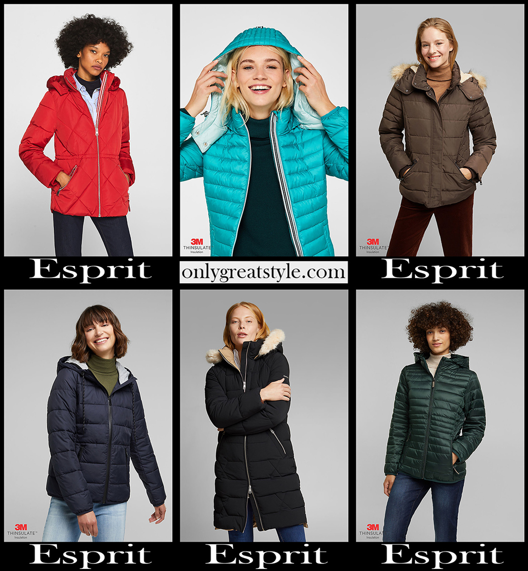 Esprit jackets 20 2021 fall winter womens clothing