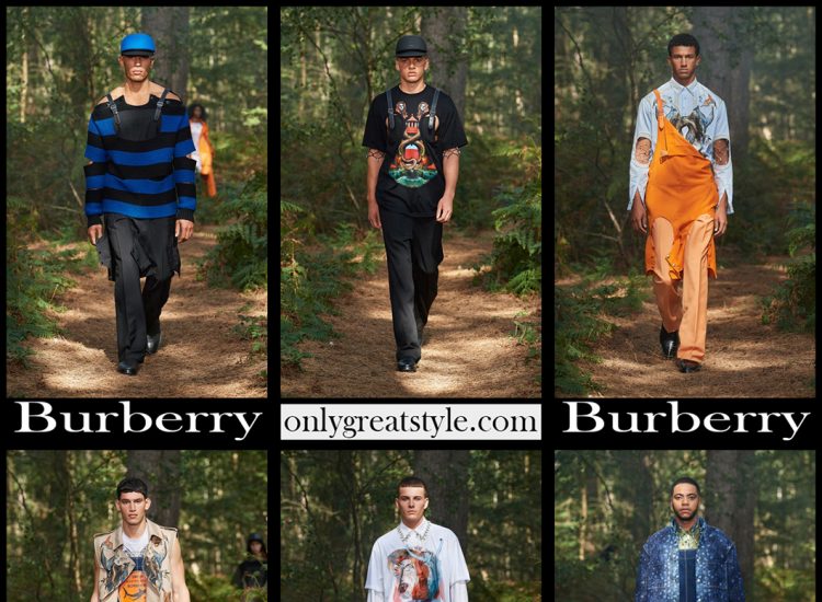 Fashion Burberry spring summer 2021 mens clothing