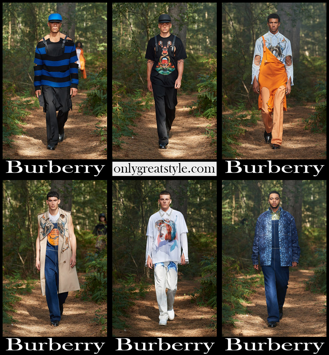 Fashion Burberry spring summer 2021 mens clothing