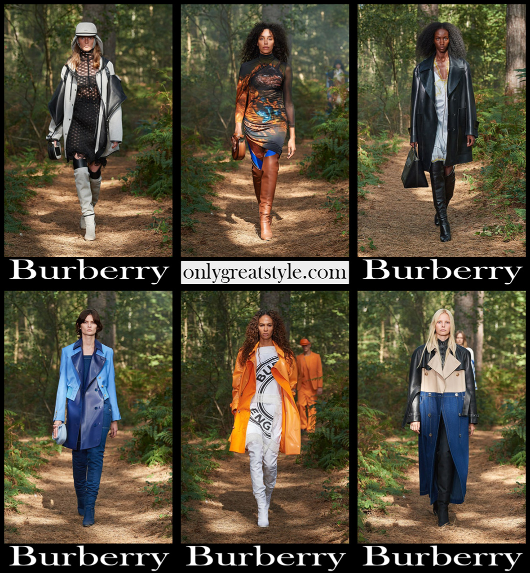 Fashion Burberry spring summer 2021 womens clothing