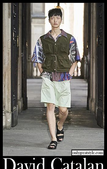 Fashion David Catalan spring summer 2021 mens clothing 10