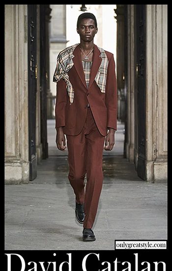 Fashion David Catalan spring summer 2021 mens clothing 16