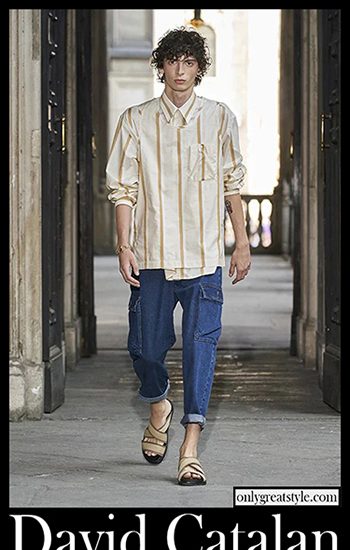 Fashion David Catalan spring summer 2021 mens clothing 3