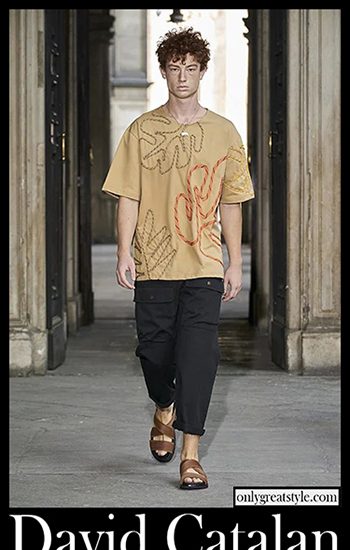 Fashion David Catalan spring summer 2021 mens clothing 7