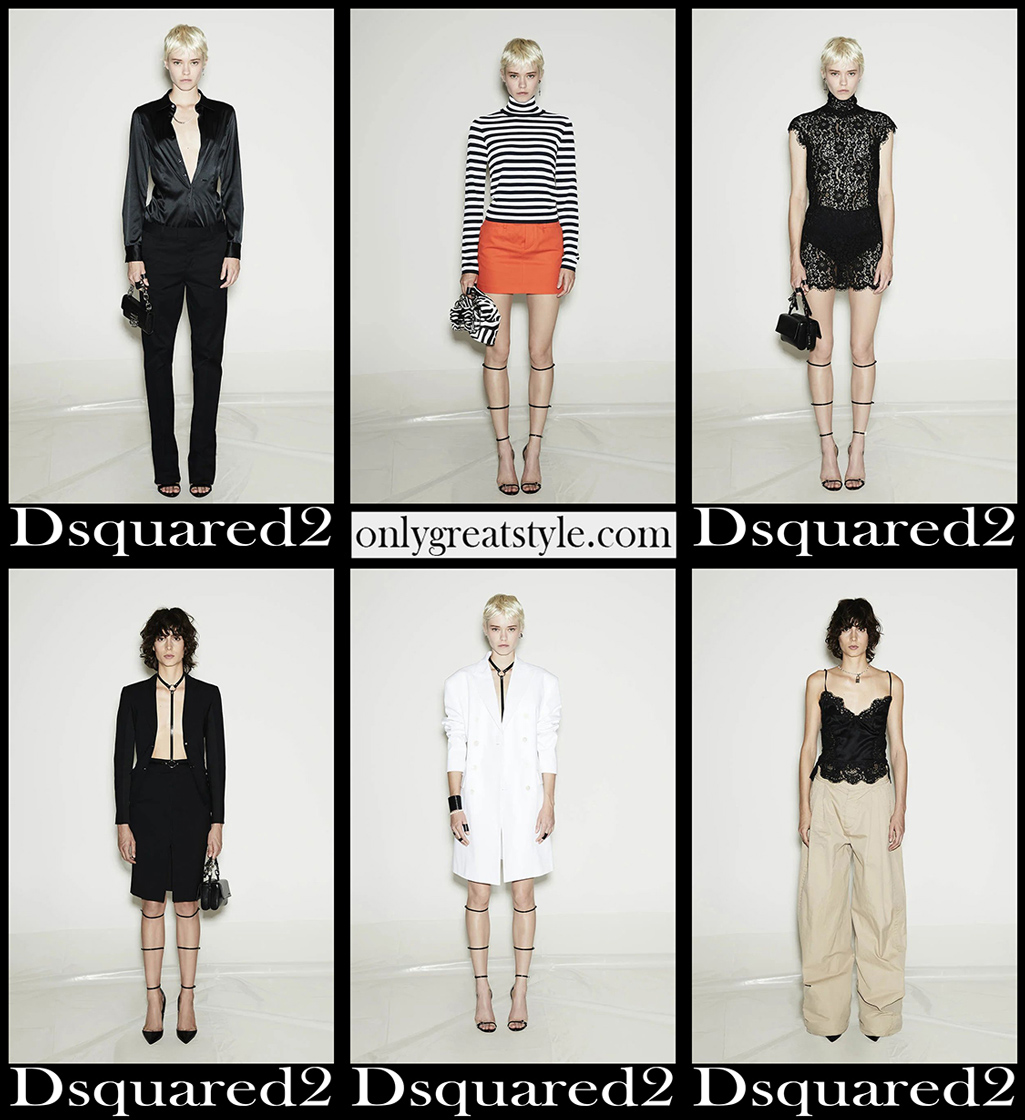 Fashion Dsquared2 spring summer 2021 womens clothing