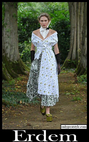 Fashion Erdem spring summer 2021 womens clothing 10 Fashion Erdem spring summer 2021 womens clothing 10