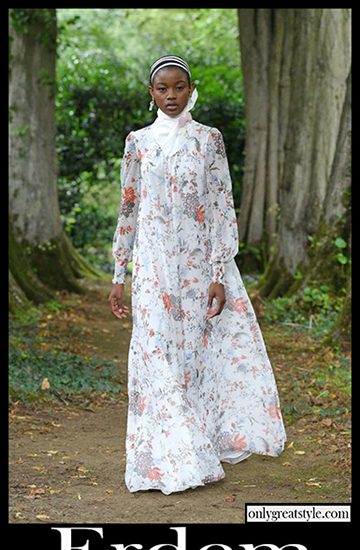 Fashion Erdem spring summer 2021 womens clothing 15