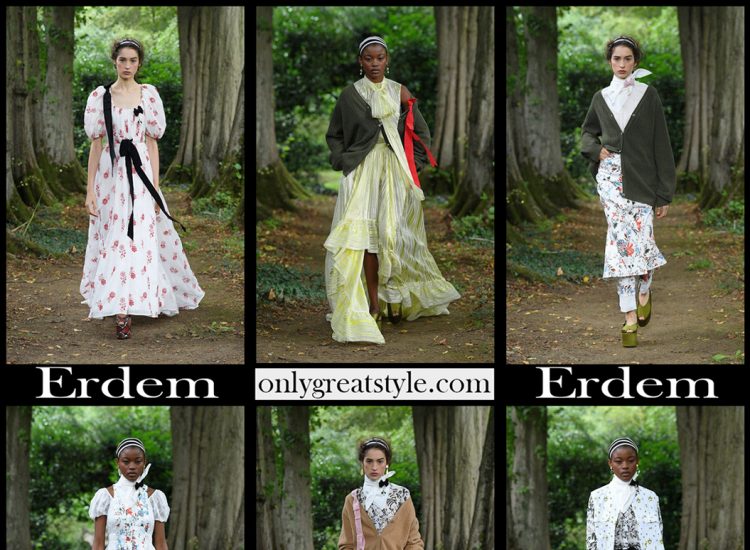 Fashion Erdem spring summer 2021 womens clothing
