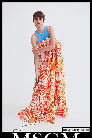 Fashion MSGM spring summer 2021 womens clothing 9