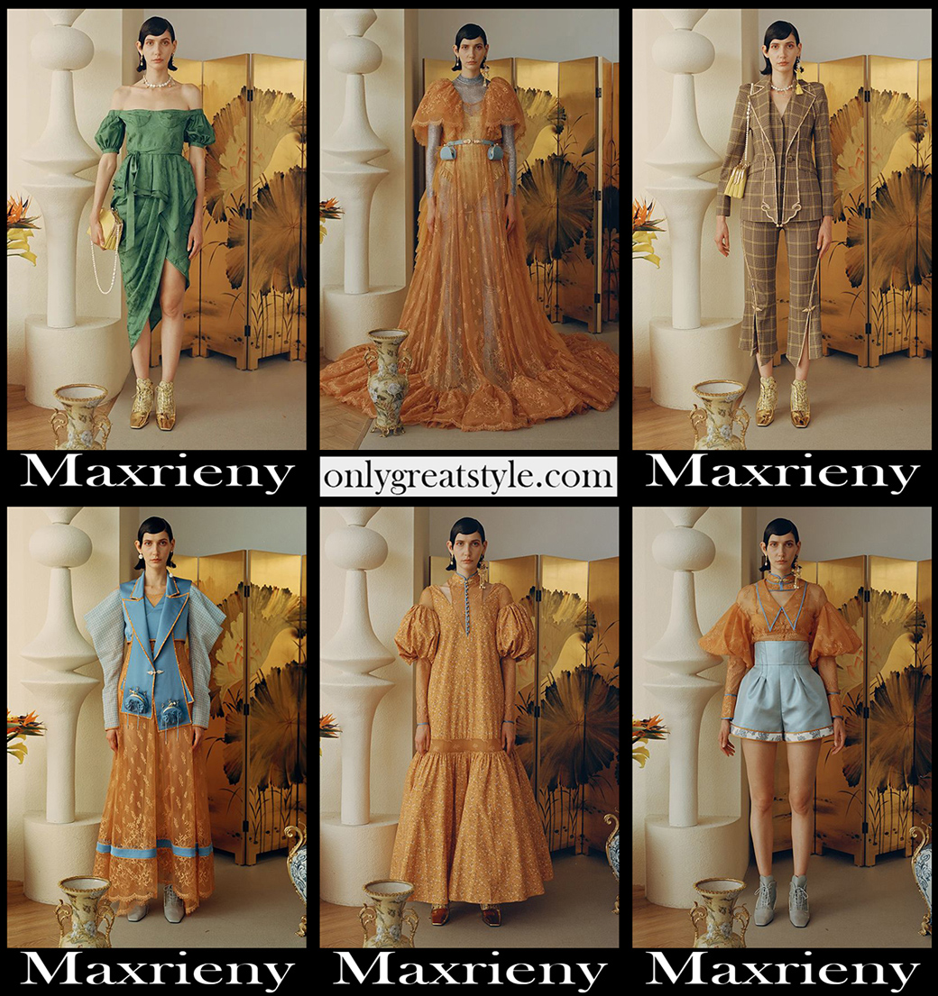 Fashion Maxrieny spring summer 2021 womens clothing