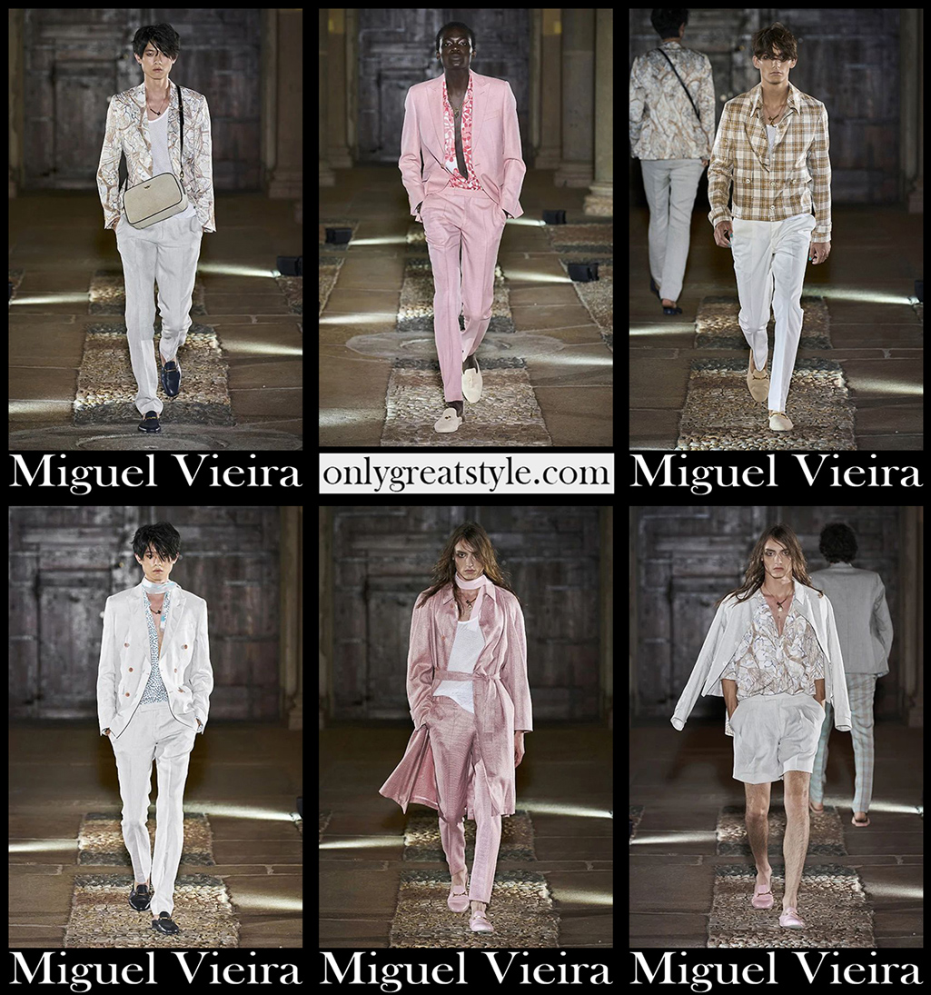 Fashion Miguel Vieira spring summer 2021 mens clothing