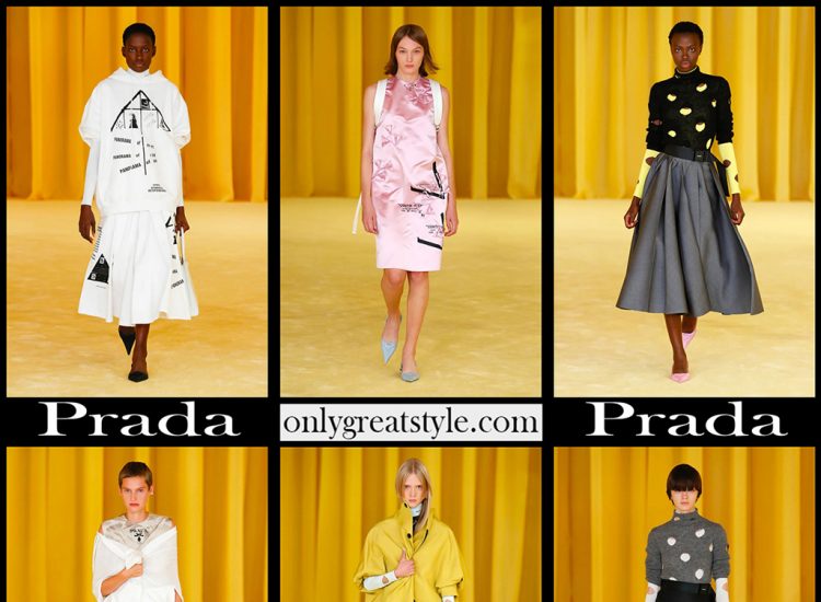 Fashion Prada spring summer 2021 womens clothing