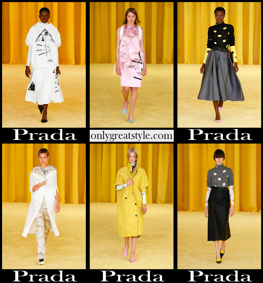Fashion Prada spring summer 2021 womens clothing