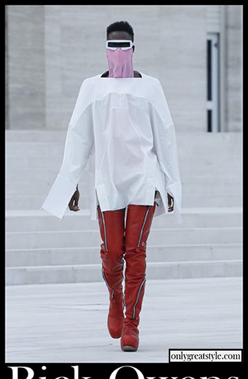 Fashion Rick Owens spring summer 2021 womens clothing 16