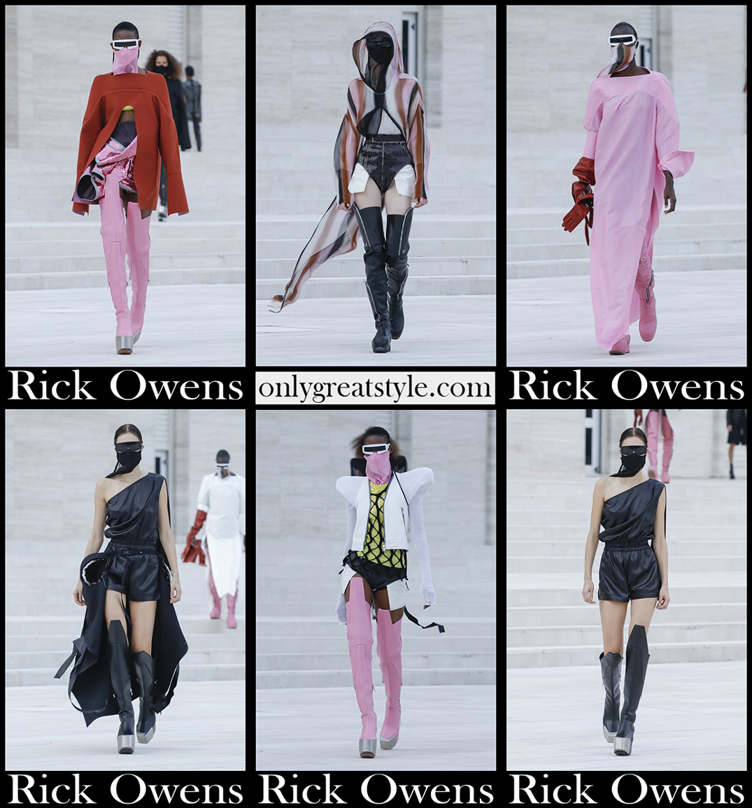 Fashion Rick Owens spring summer 2021 womens clothing