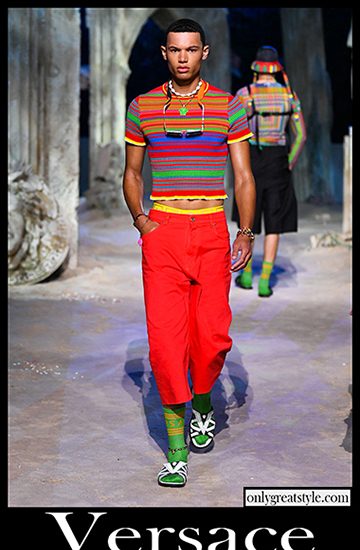 Fashion Versace spring summer 2021 mens clothing 6