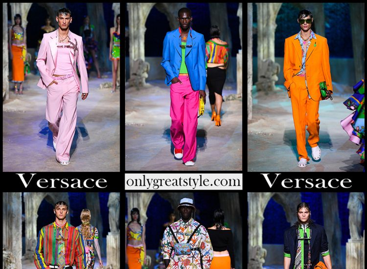 Fashion Versace spring summer 2021 mens clothing