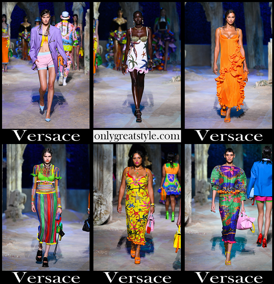 Fashion Versace spring summer 2021 womens clothing