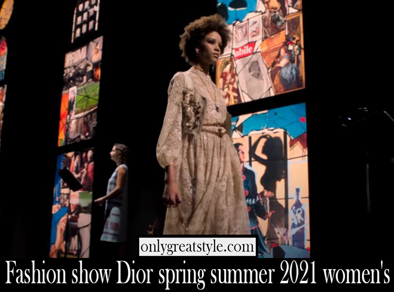 Fashion show Dior spring summer 2021 womens Fashion show Dior spring summer 2021 womens