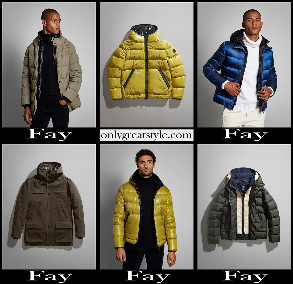 Fay jackets 20-2021 fall winter men's clothing