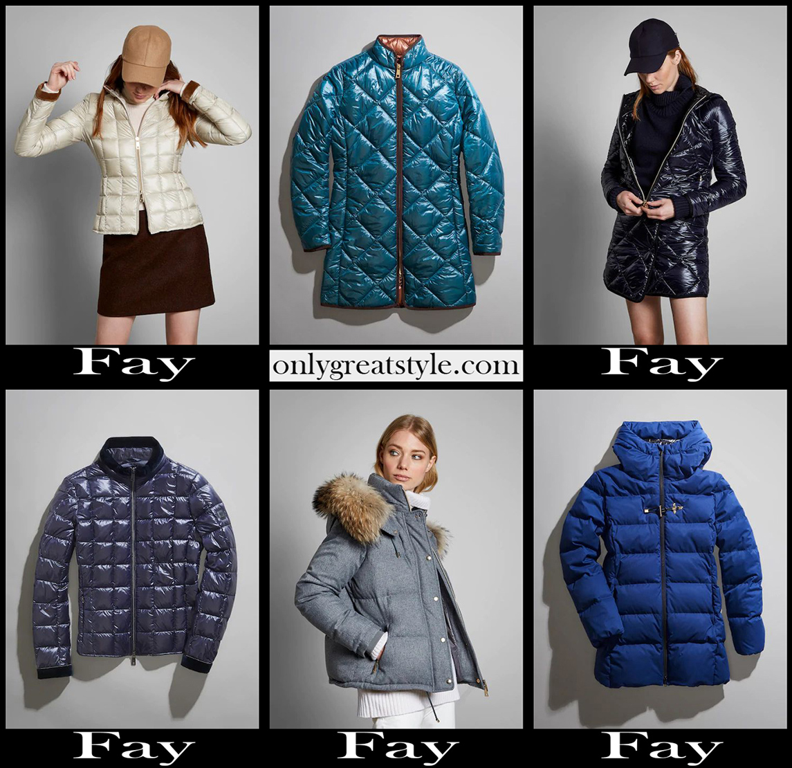 Fay jackets 20 2021 fall winter womens clothing