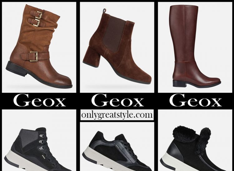 Geox shoes 20 2021 fall winter womens footwear
