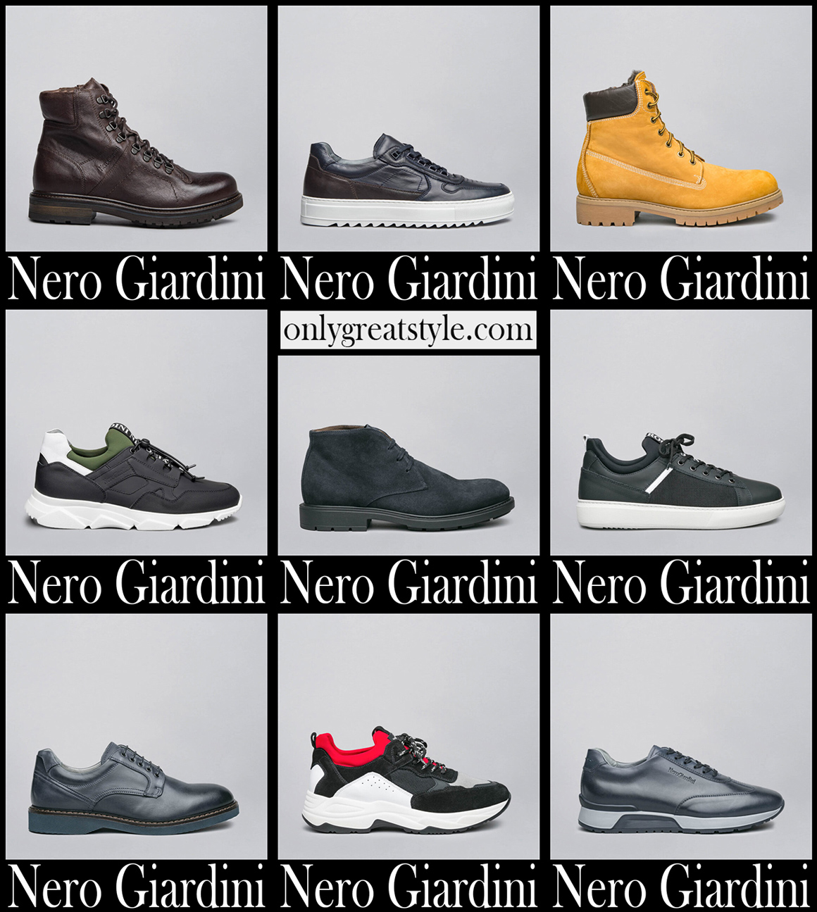 Nero Giardini shoes 20 2021 fall winter mens footwear