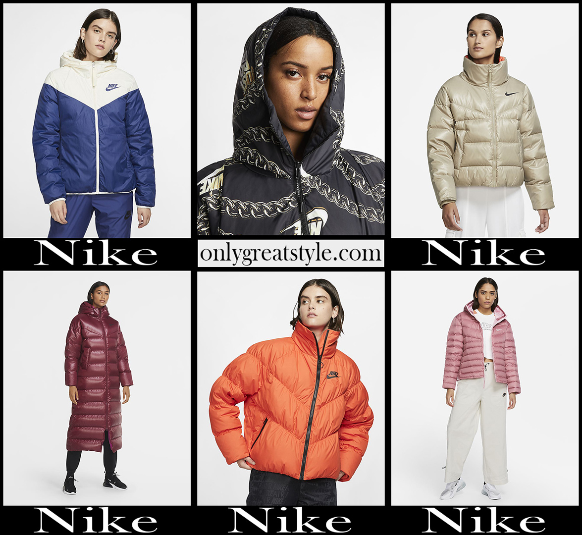 Nike jackets 20 2021 fall winter womens clothing