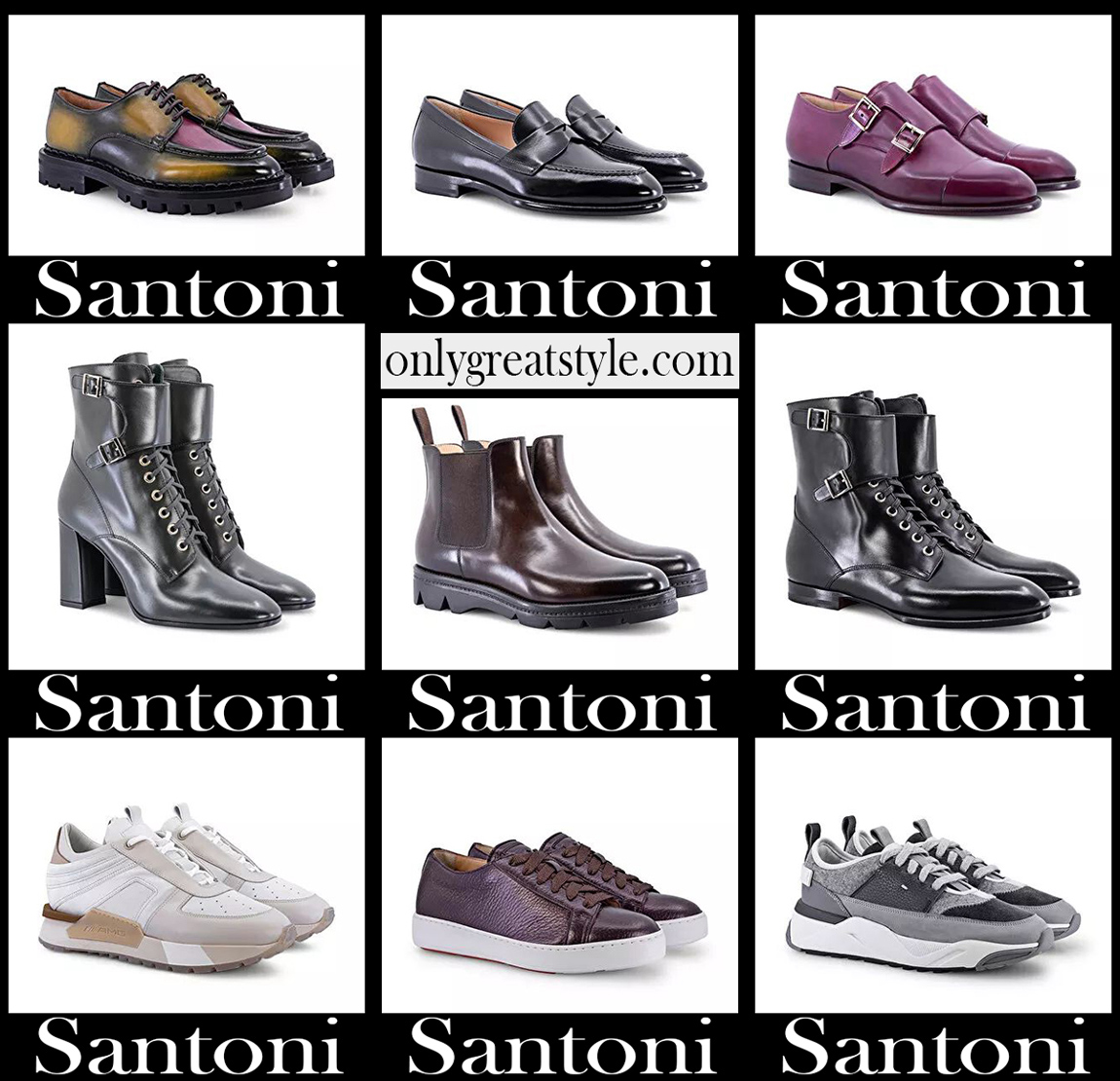 Santoni shoes 20 2021 fall winter womens footwear Santoni shoes 20 2021 fall winter womens footwear