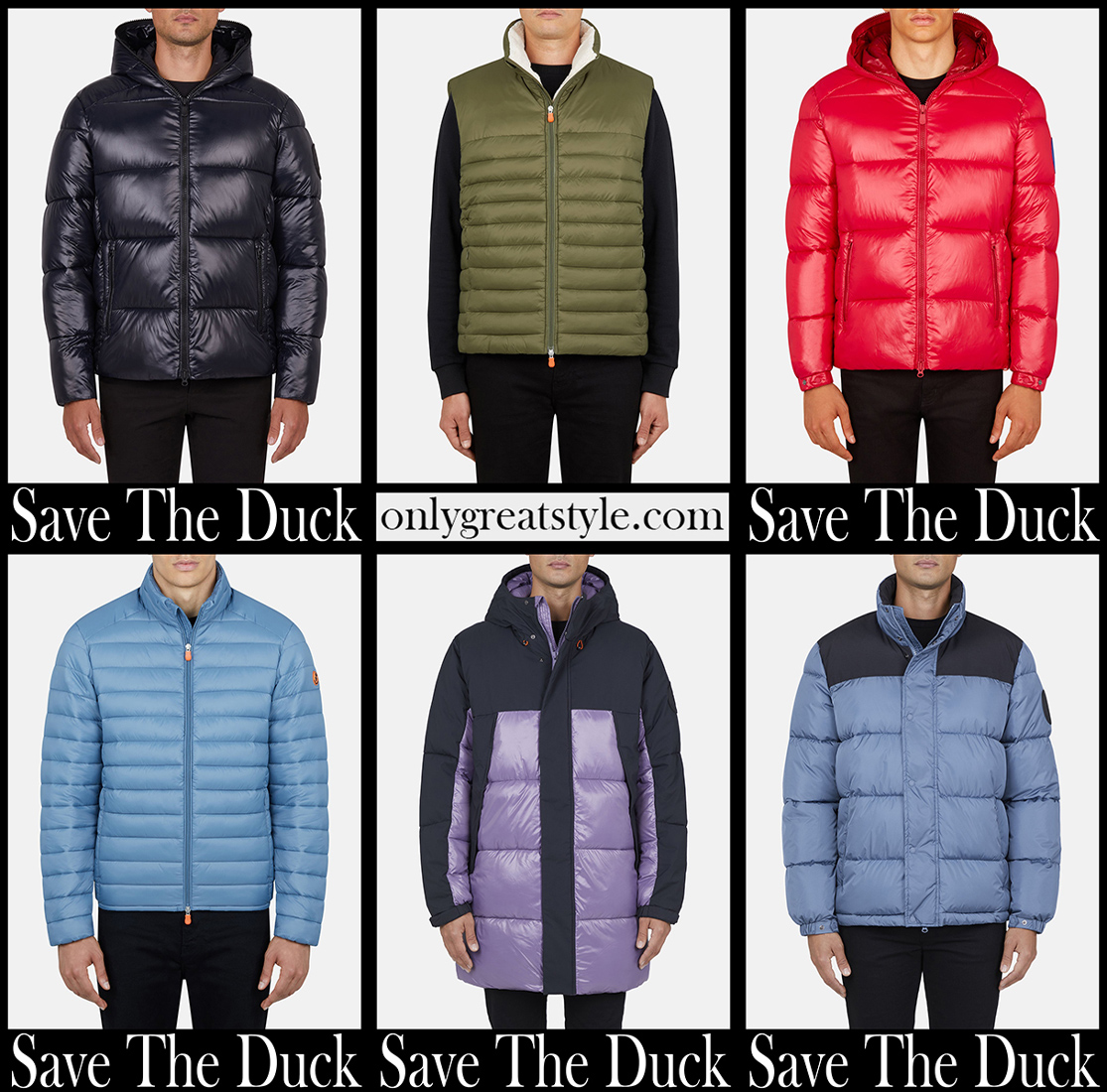 Save The Duck jackets 20 2021 fall winter mens clothing
